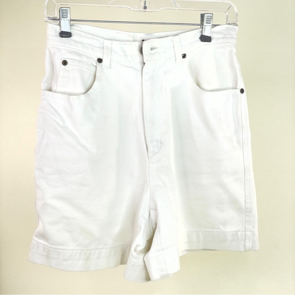Liz Claiborne Liz Wear Jeans white shorts size 8